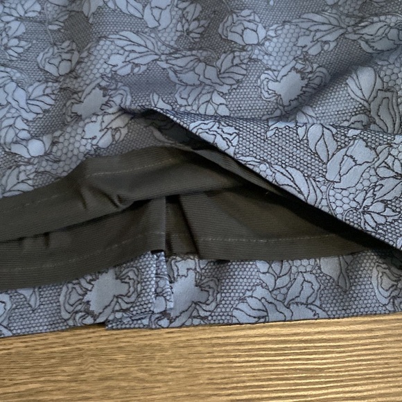 Antonio Melani dress. Size 10. Navy blue trim with medium blue flower pattern. - Picture 14 of 16